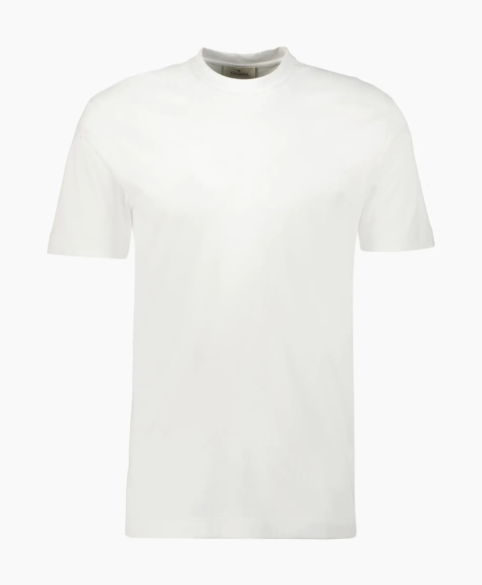 Valenza T-Shirt Interlock Supima Wit