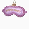 Vondels Vondels Kerstbal Sleeping Beauty Slaapmasker Pink