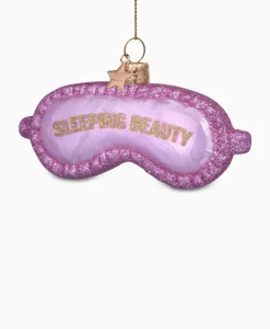 Vondels Vondels Kerstbal Sleeping Beauty Slaapmasker Pink