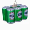 Vondels Vondels Kerstbal Sixpack Bier Groen