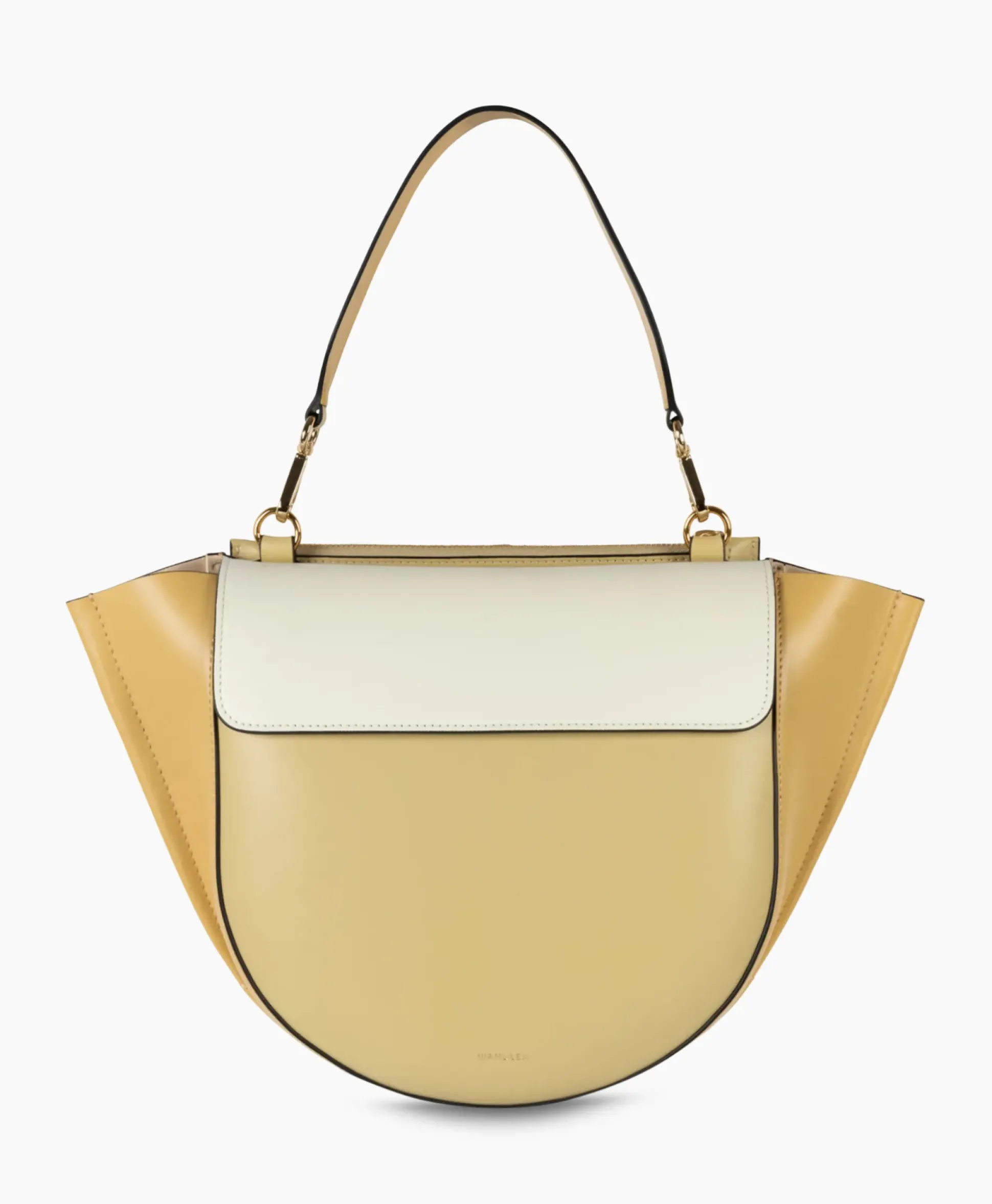 Wandler Crossbody Tas Hortensia Medium Beige