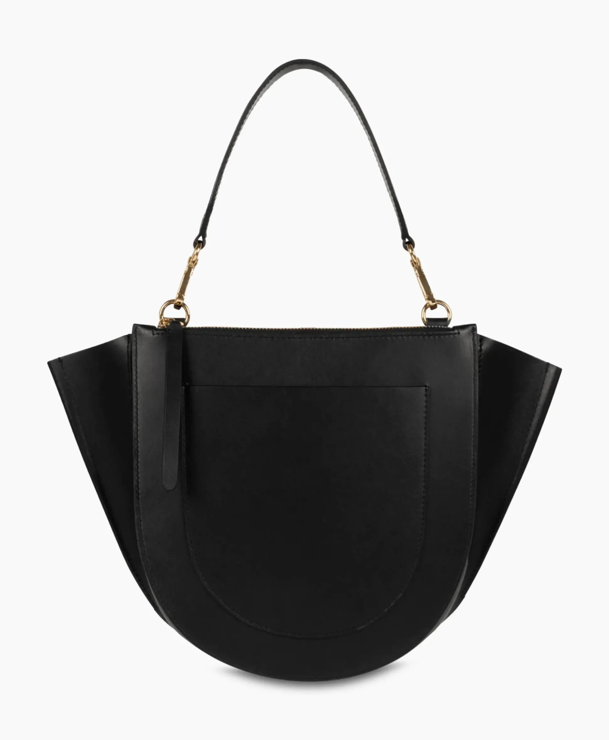 Wandler Crossbody Tas Hortensia Medium Zwart