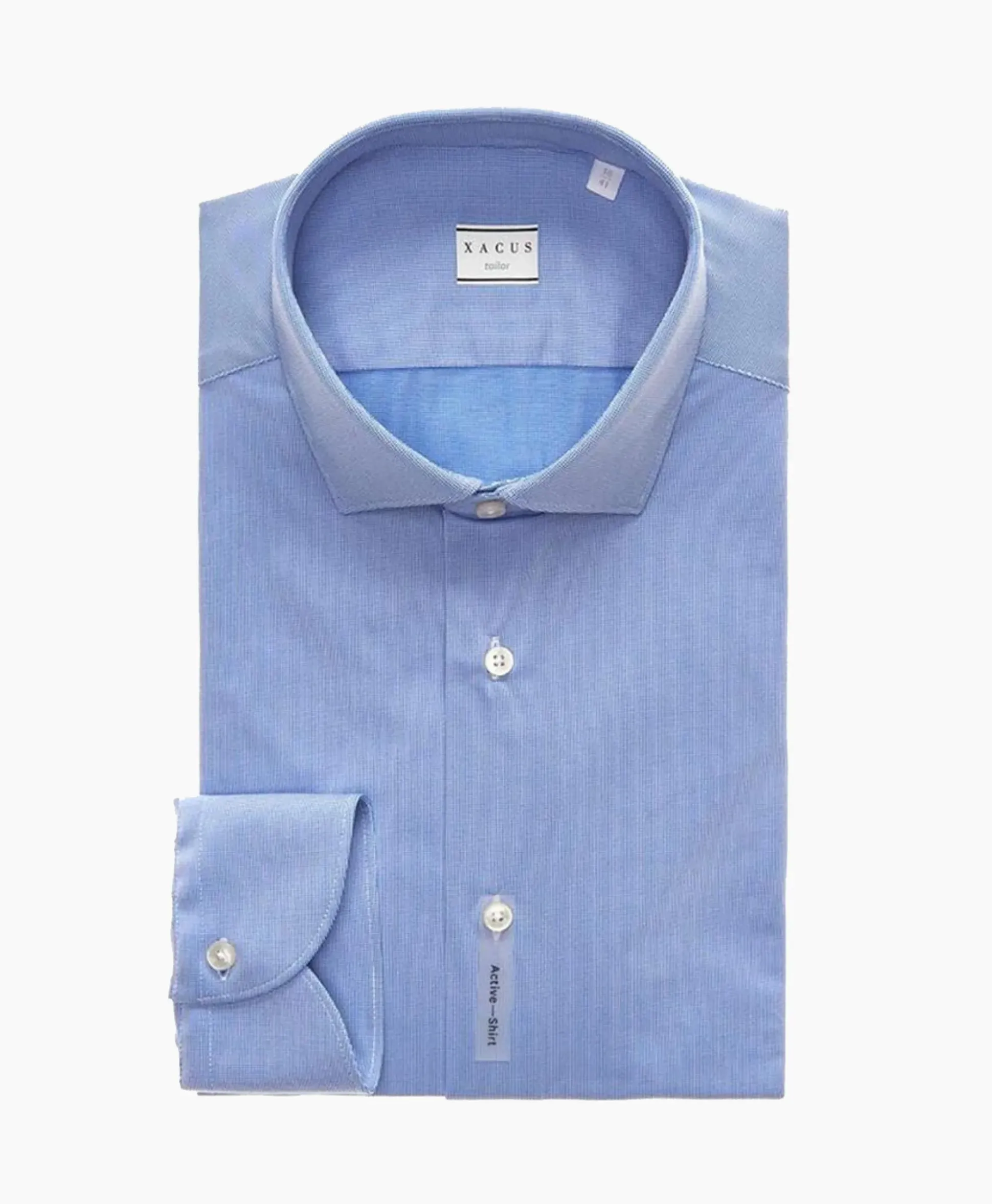 Xacus Active Shirt Blauw Dessin