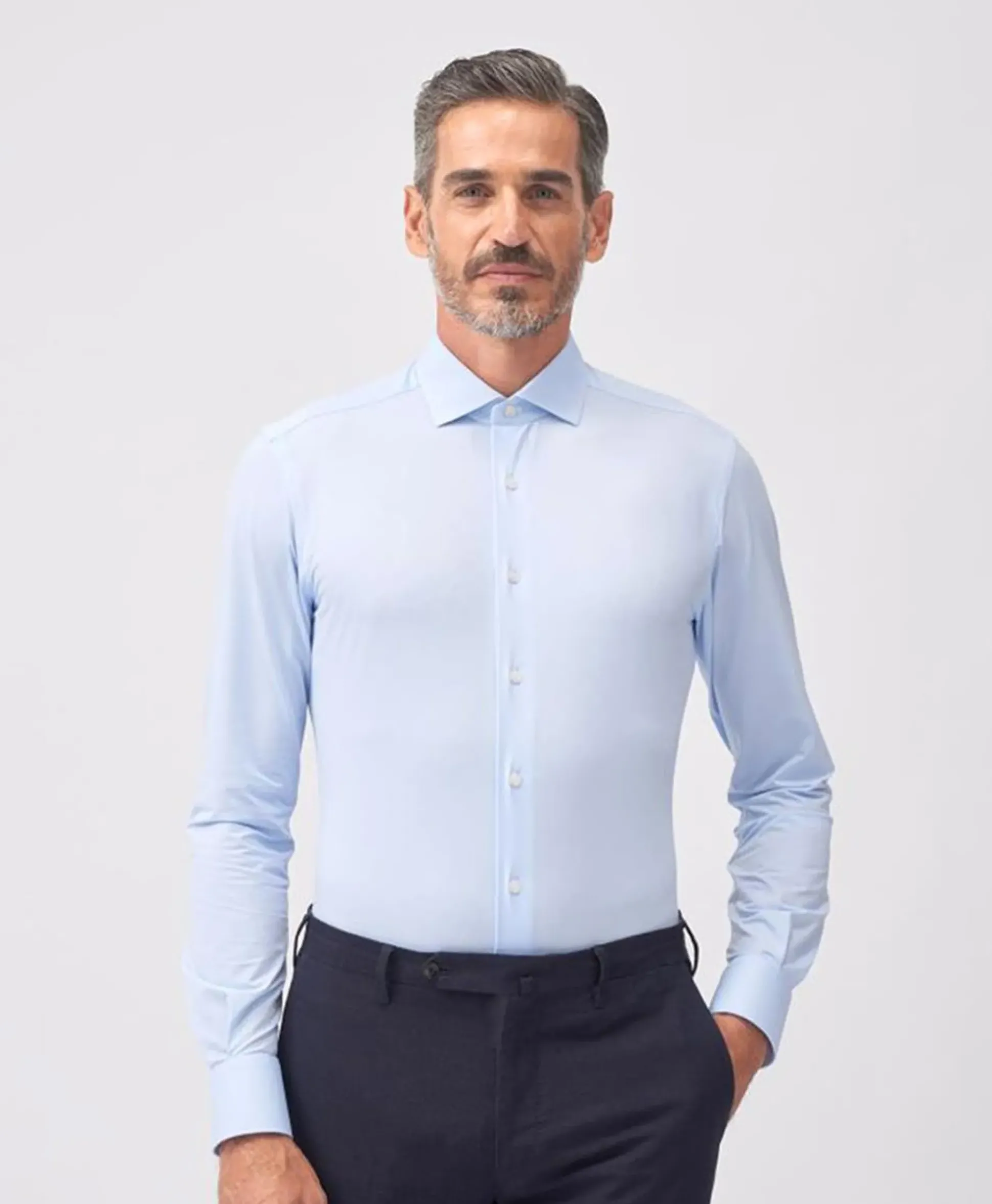 Xacus Active Shirt Licht Blauw