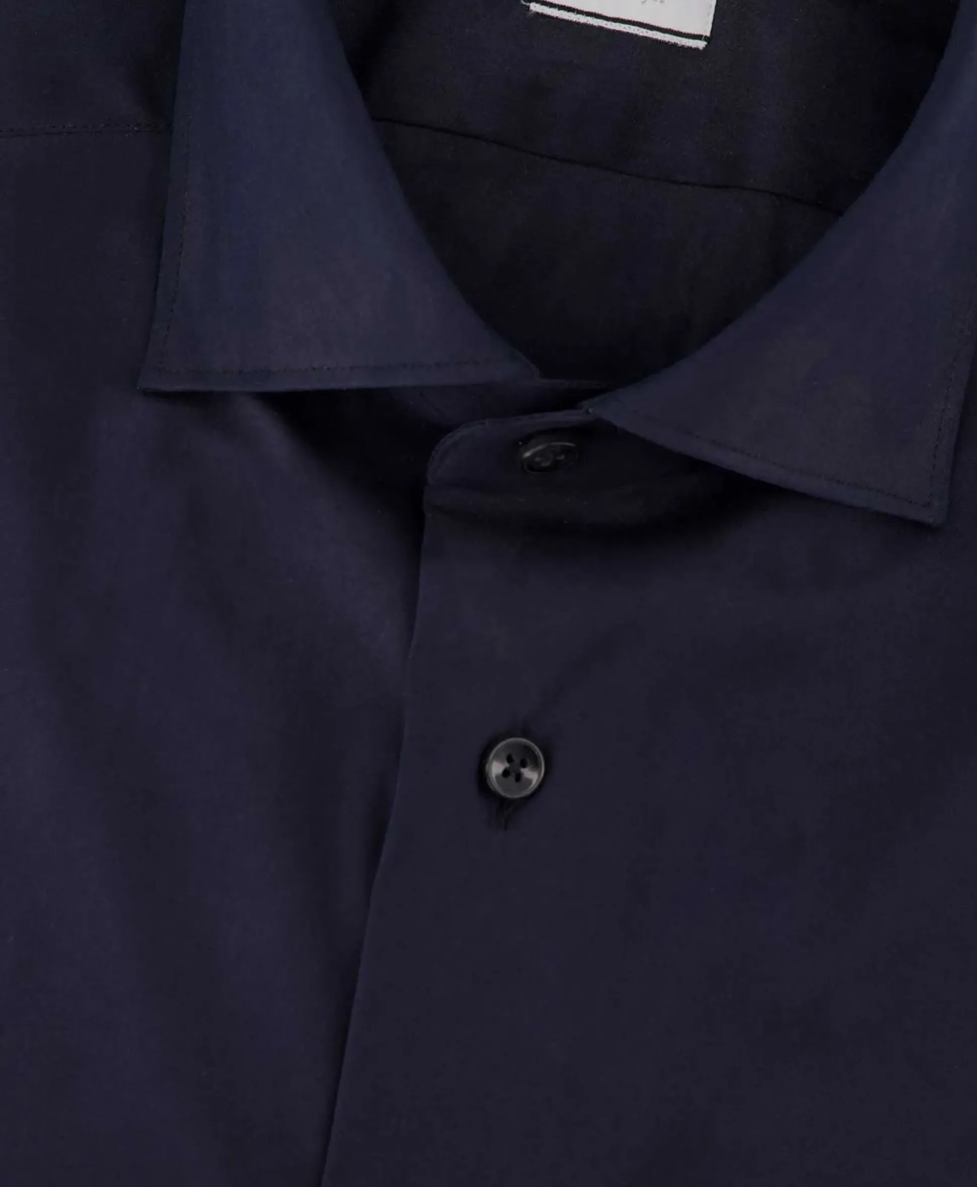 Xacus Tailor Fit Shirt Donker Blauw