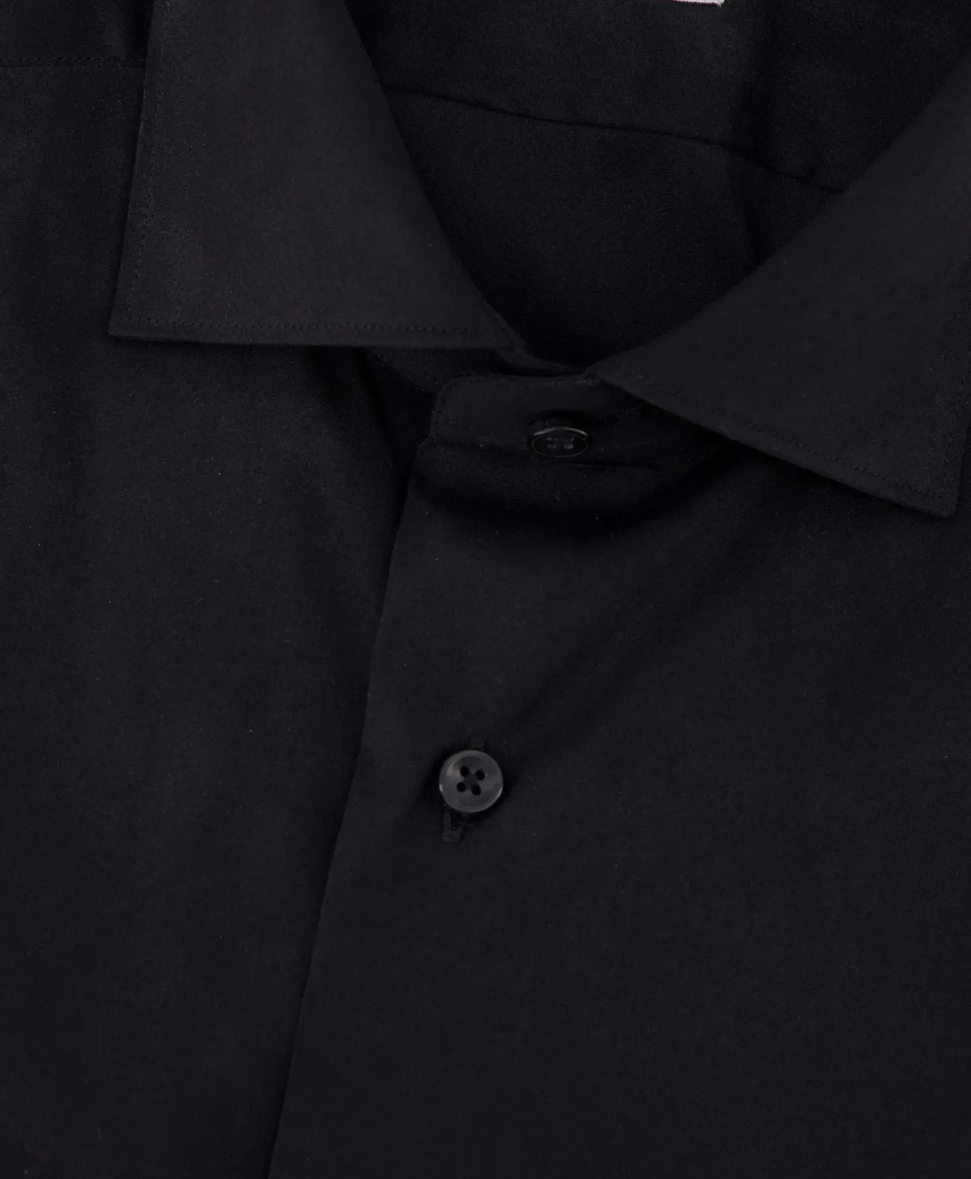 Xacus Tailor Fit Shirt Zwart