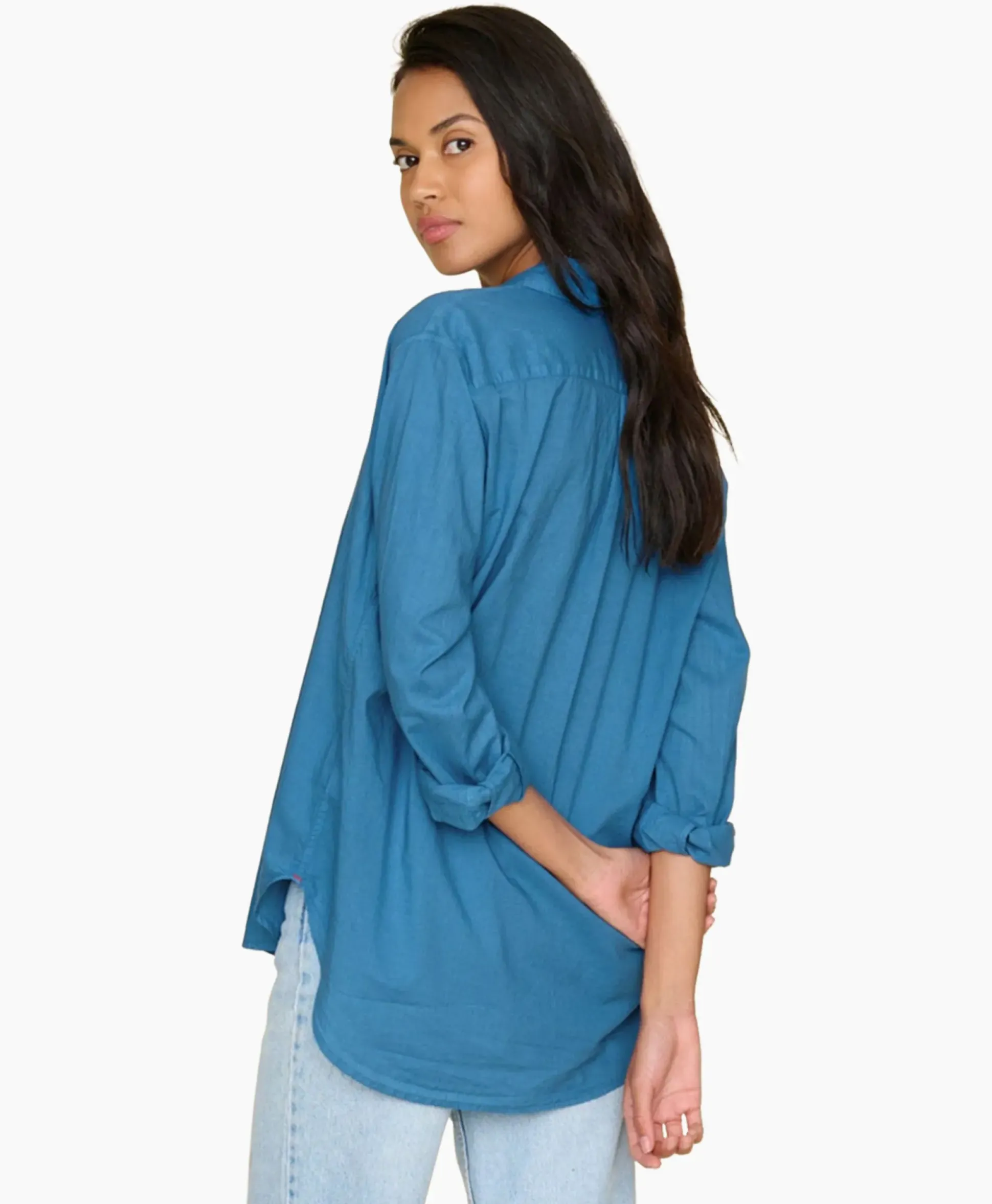 Xirena Blouse Beau Petrol
