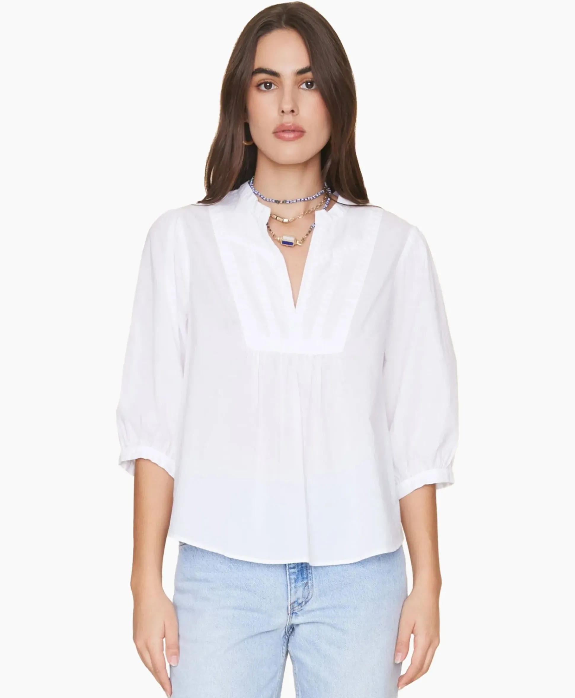 Xirena Blouse Lolo Wit