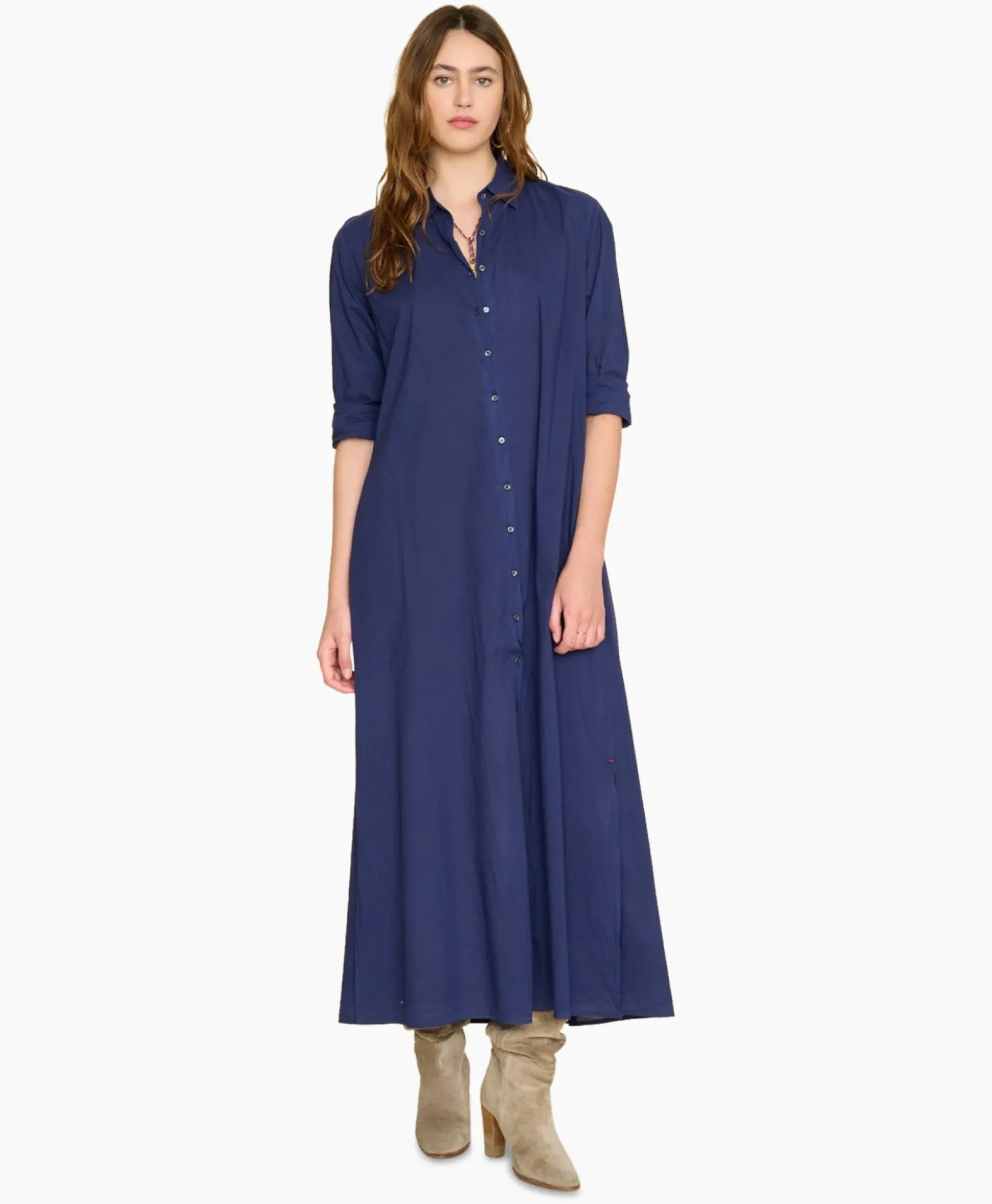 Xirena Maxi Jurk Boden Donker Blauw