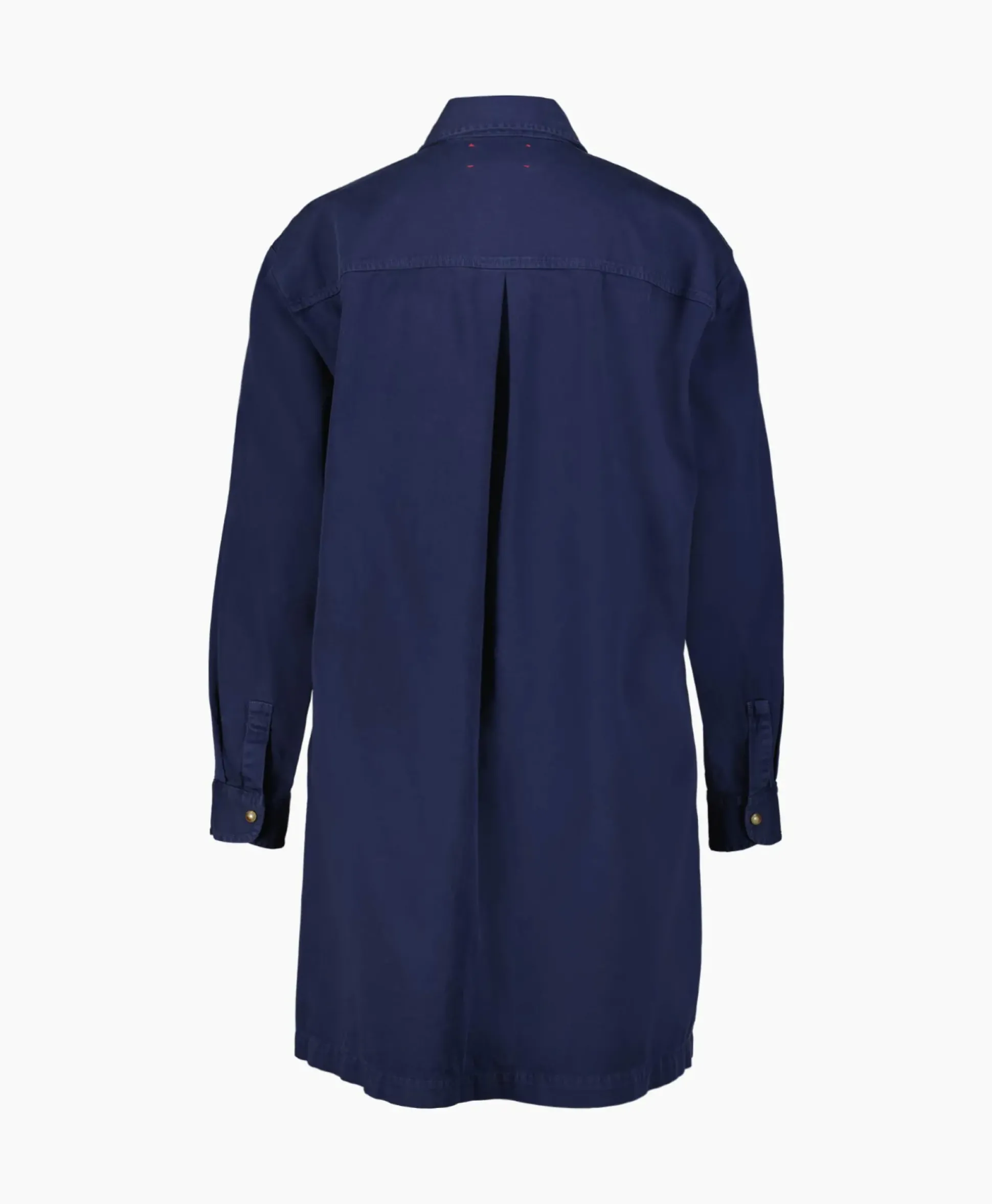 Xirena Mini Jurk Keegan Twill Blauw