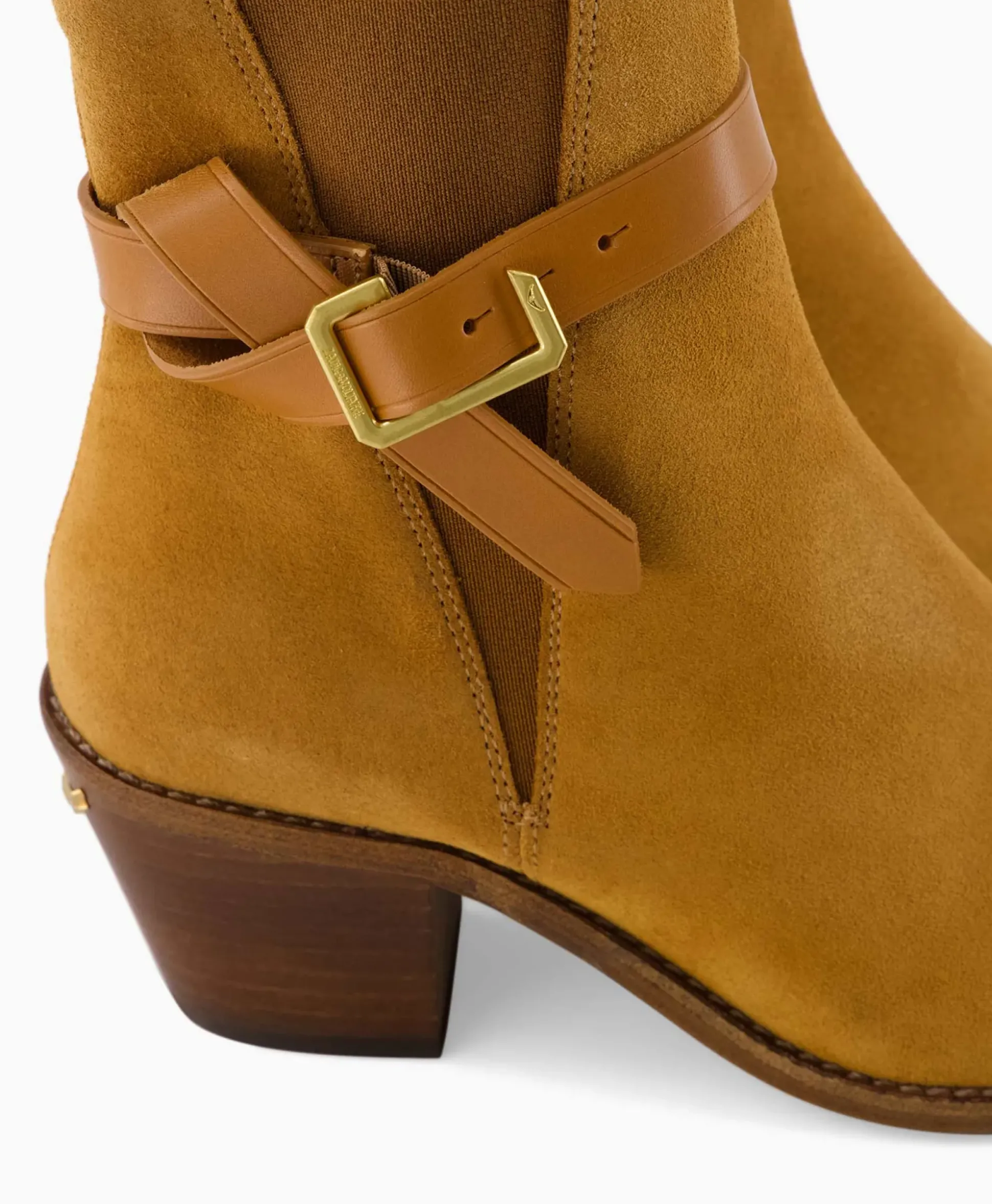 Zadig & Voltaire Enkellaars Tyler Cecilia Suede Bruin