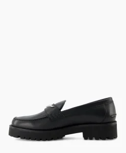 Zadig & Voltaire Loafer Joecassin Semy-Shiny Calfskin Zwart