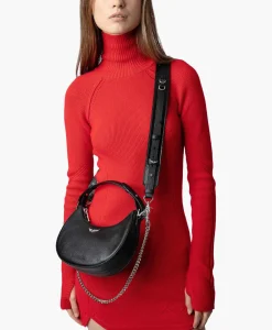 Zadig & Voltaire Riem Strap Adjustable Glossy Wild Zwart