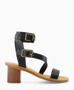 Zadig & Voltaire Sandaal Met Hak Cecilia Caprese Sandal Leather Zwart