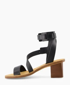 Zadig & Voltaire Sandaal Met Hak Cecilia Caprese Sandal Leather Zwart