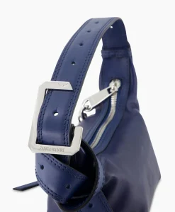 Zadig & Voltaire Schouder / Hand Tas Le Cecilia Xs Leather With Veg Donker Blauw