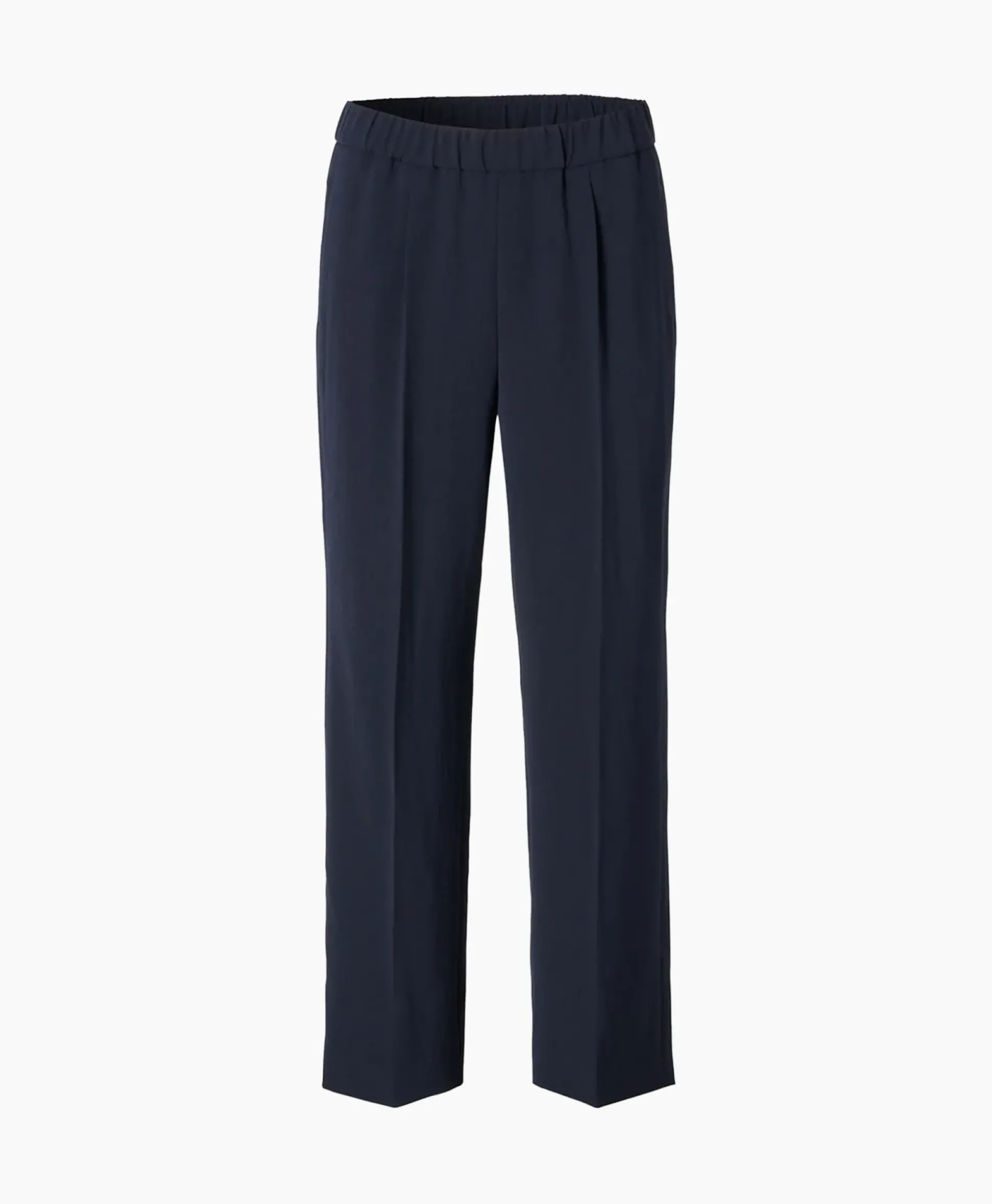 Zenggi Chino Japanese Crepe Relaxed Donker Blauw