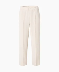 Zenggi Chino Japanese Crepe Relaxed Off White