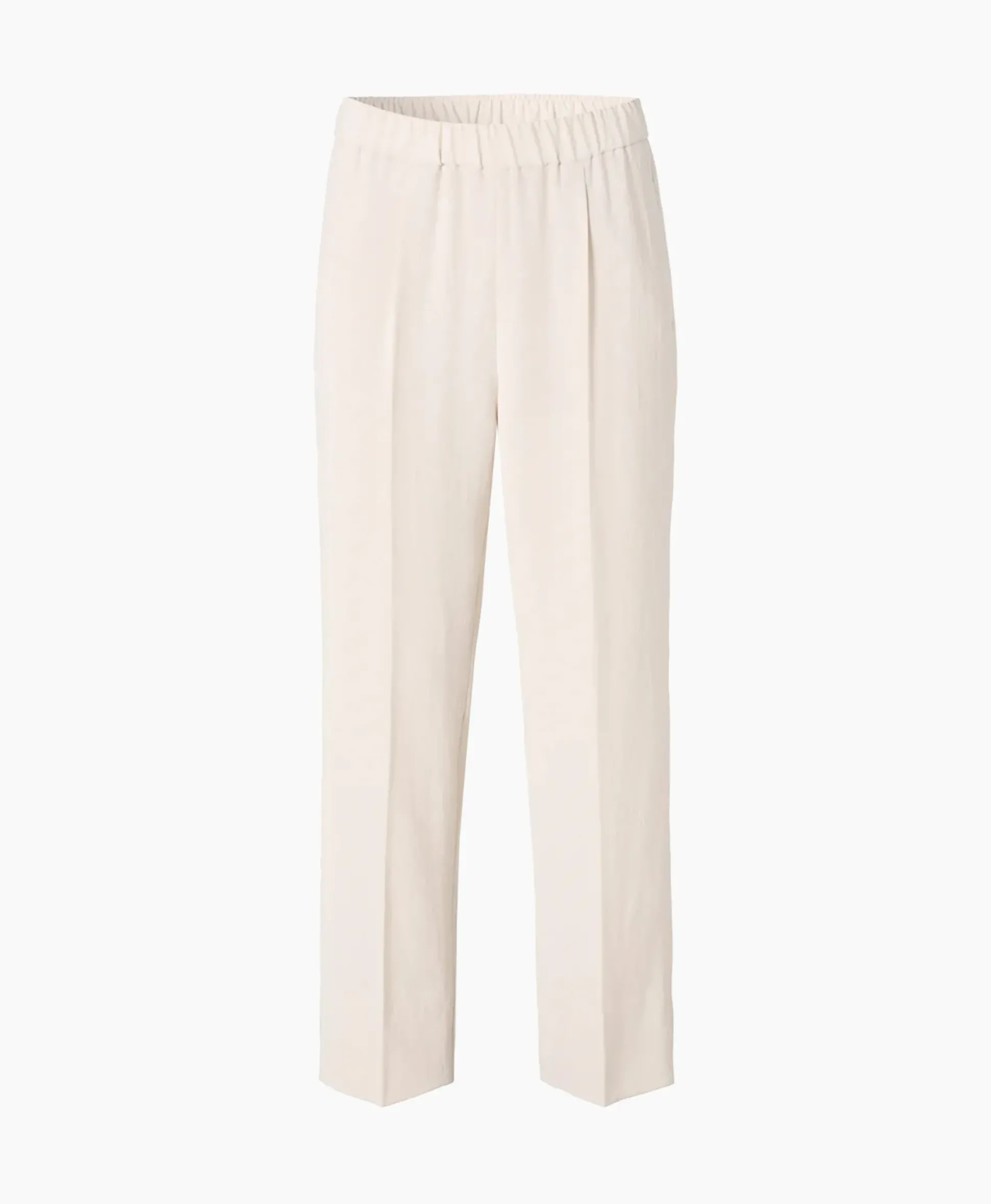 Zenggi Chino Japanese Crepe Relaxed Off White