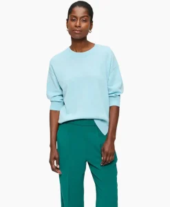 Zenggi Top Relaxed Short Sleeve Aqua