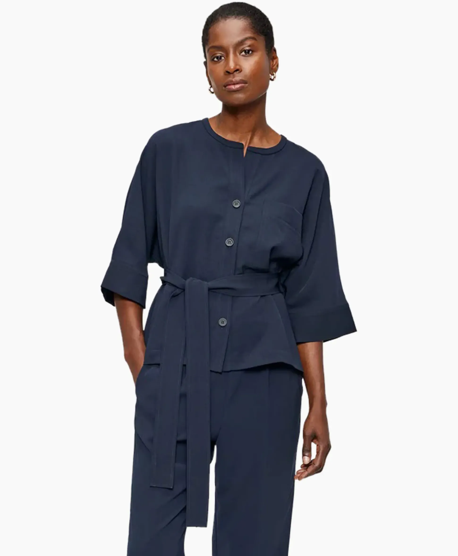 Zenggi Tuniek Easy Top Donker Blauw