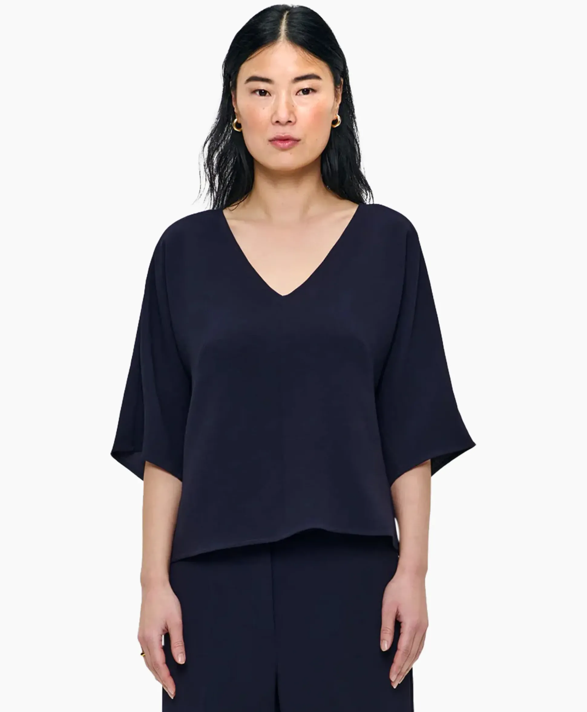 Zenggi Tuniek V-Neck Donker Blauw