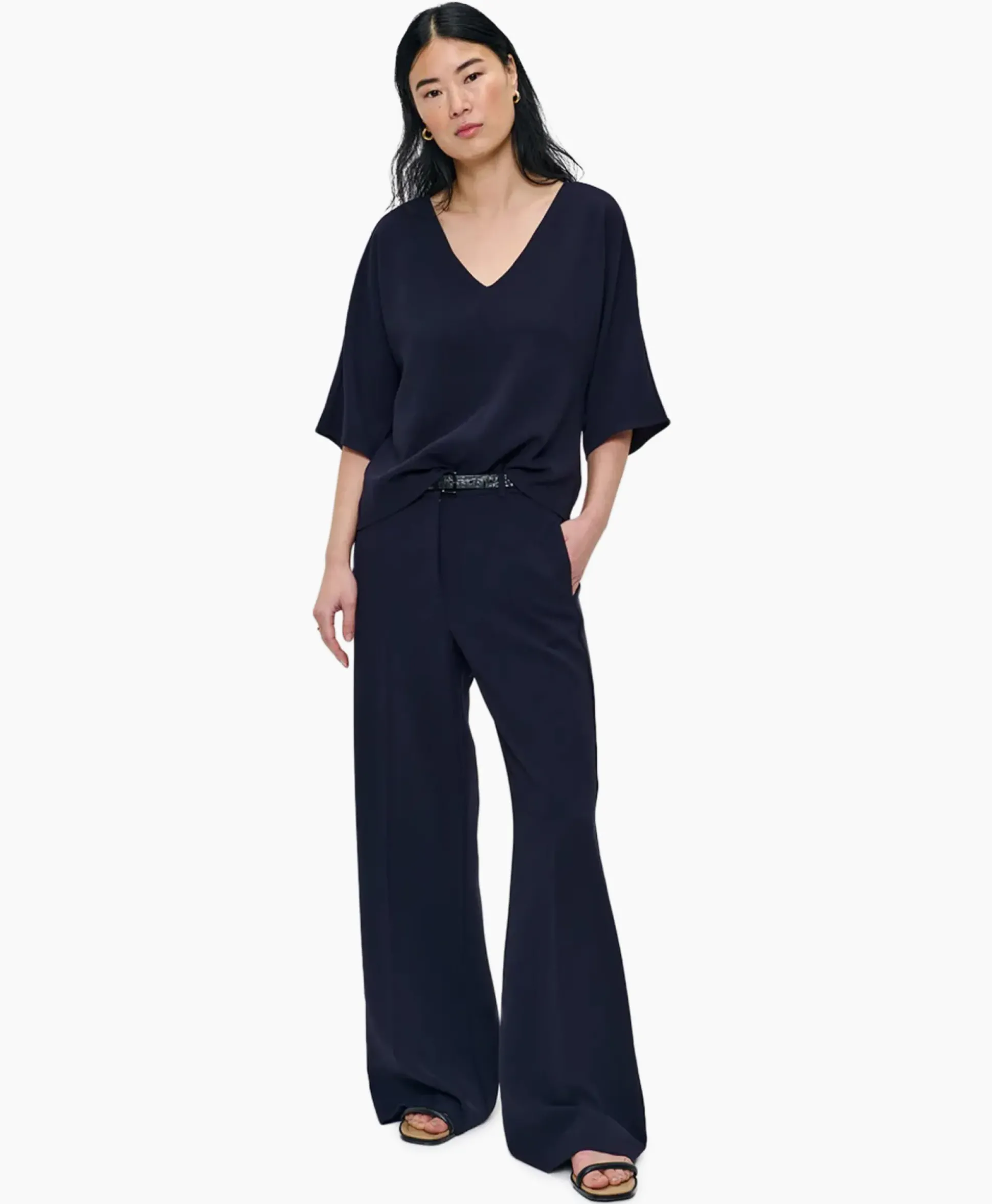 Zenggi Tuniek V-Neck Donker Blauw